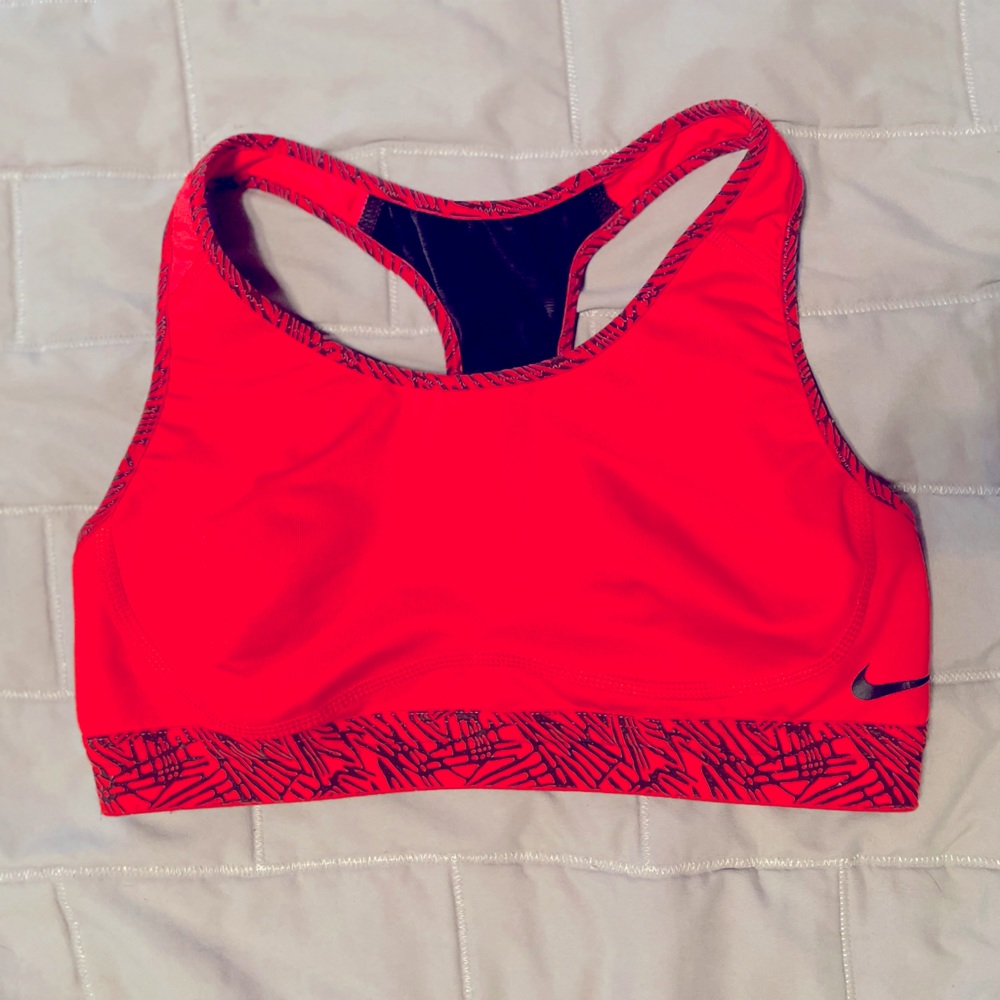 Nike Red Sports Bra